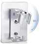Adhésif fort douche support de la tête réglable douche Porte-Wand