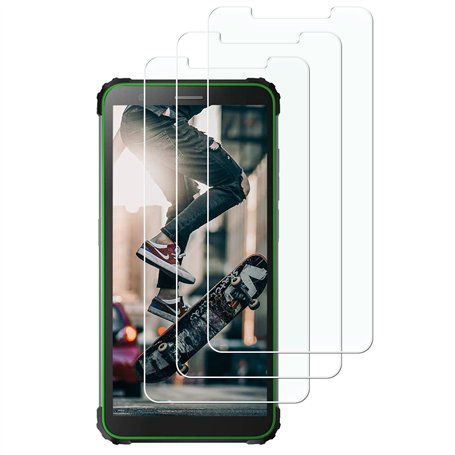 KELOLIN 3 Pièces Verre Trempé Protection écran pour Blackview BV6600/6600 Pro 9H Dureté
