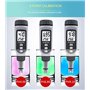 PH-Mètre Numérique, PH-Mètre Professionnel et Portable Testeur de Qualité de l'eau Portable Acidimeter PH818 0-14 Mesure du PH I