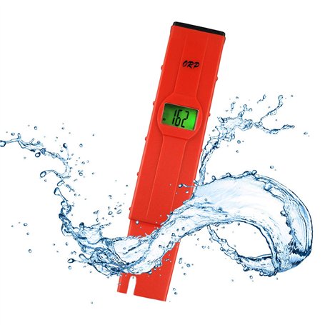 TEKCOPLUS -1999mV ~ +1999mV Millivolts Stylo numérique Redox ORP testeur d'eau avec rétroéclairage LCD piscine aquarium hydropon
