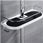 S R SUNRISE Support pour barre de douche pour shampooing