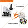 DaskFire 450 PCS Rivet Clips Plastique Vehicle Clips Agrafe Plastique Rivets pour Auto Voitures Panneaux de Portes avec Boîte De