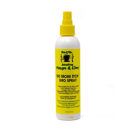 Rasta Jam Mango & Lime No More Itch Gro Spray 240 ml by Rasta
