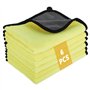 Lot de 6 Chiffons en Microfibre pour Voiture - 600 GSM - Chiffon en Microfibre - Chiffons de séchage Ultra Doux - Convient pour