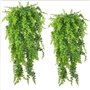 Lot de 2 Plante Artificielle Exterieur