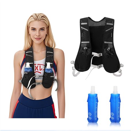 WRQIOO Gilet dHydratation Trail Running
