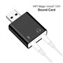 Asbter USB Carte Son Externe Adaptateur USB Carte Audio 3D Stéréo Jack 3.5mm Écouteur Micphone Carte pour Ordinateur Portable PC