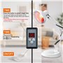 Zrwuldu Lampe Infrarouge Chauffante 100W Lumière Rouge Lampe à Chaleur par la Lumière Infrarouge Avec Minuterie et 10 Niveaux de