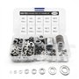 630 Rondelles Plates En Acier Inoxydable Assortiment Kit