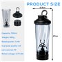 Shaker Shaker électrique pour protéines - 600 ml - USB - Shaker à protéines électrique - Shaker électrique - Shaker à protéines
