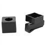Support de Craie de Queue de Billard, Support de Craie d'Agrafe de Ceinture de Billard Magnétique Portable pour Le Billard Snook