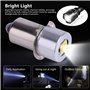 Ampoule, ampoule de rechange pour lampe de poche lampe de poche lampe de poche LED haute puissance5w 6-24v p13.5s led ampoule 18