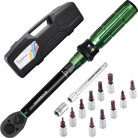 Uharbour Clé dynamométrique pour vélo 1-25 Nm