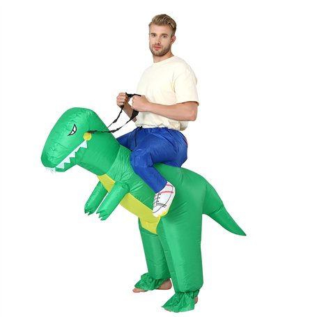 FXICH Costume de dinosaure gonflable pour adulte