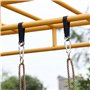 2 Pièces Sangles de Balançoire D'arbre Sangles Suspendues Accessoires de Balançoire Kit de Suspension pour Balançoire D'arbre de