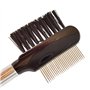 Peigne à cils de luxe avec dents en acier inoxydable
