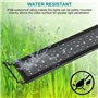 LANTUS LED Eclairage Aquarium, Spectre Complet Éclairage Réglable pour Aquarium, Rampe LED Étanche avec supports extensibles pou