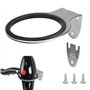 Favengo Support Seche Cheveux en Acier Inoxydable Porte Sèche Cheveux Mural Antirouille Titulaires de Sèche-Cheveux Anti-Corrosi