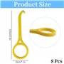 8 Pièces outils de retrait d'aligneur invisibles pour enlever les dents Aligner les dents Crochet de dentition Correcteur buccal