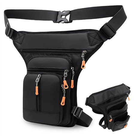 TOATELU Sac de jambe de moto avec sangle de jambe amovible