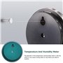 Lot de 3 thermomètres hygromètre 2 en 1 de précision pour l'intérieur et l'extérieur avec zones de confort colorées, hygromètre 