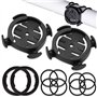Lot de 2 supports de vélo pour GPS Garmin - Compatible avec Garmin GPS - Pour Garmin Edge 200/500/510/520/800/810/1000