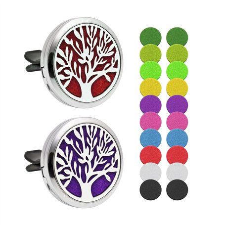 2 pièces de diffuseur de voiture d'aromathérapie