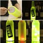 TAFACE Lot de 8 autocollants lumineux universels pour bouteille de boisson, 3 modes d'éclairage, convient pour les fêtes de mari