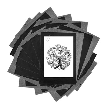 120 feuilles de papier carbone