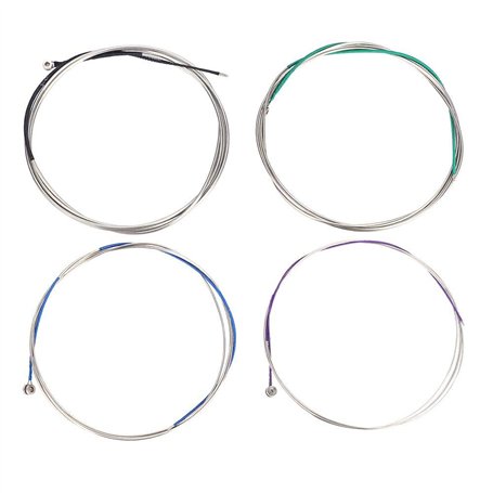 Jeu de cordes métalliques Cello Strings cordes pièce de rechange pour violoncelle 3/4 4/4