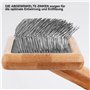 Pet Brosse Chiens et Chats Autonettoyante Peigne,Brosse de toilettage pour Animaux de Compagnie Convenant aux Poils Longs et Cou