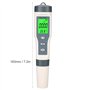 Testeur de qualité de l'eau - Compteur de pH - Appareil de mesure du pH - Pour - 3 en 1 - Portable - Digital TDS PH - Températur