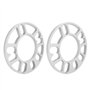 Entretoises de Roue, 2pcs 10mm entretoises de Roue en Alliage d'aluminium Cales universelles adaptées pour Roue de Goujon 4/5