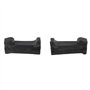 Broco Cale Pied Moto Une pédale avant pair caoutchouc Repose-pied du pied PEGS Fit for Yamaha YBR 125