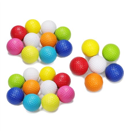 tintoke Lot de 26 balles de golf en mousse souple pour l'entraînement en intérieur ou en extérieur
