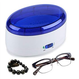 Appareil de Nettoyage avec Panier de Nettoyage Nettoyeur à Ultrasons USB Nettoyant pour Bijoux