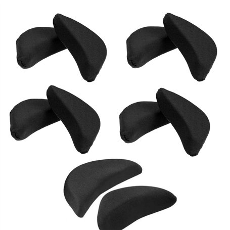 5 Pair Rembourrage de Chaussures en Mousse Souple Ajustable
