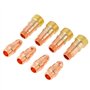 49pcs Accessoires Tig, Kit de Pinces TIG Consommables accessoires assortis Taille pour DB SR WP-17/18/26 TIG torche