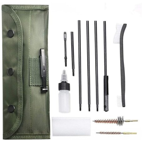 Fayelong 10 Pièces .22 22LR .223 556 5.56mm Kit De Nettoyage pour Carabine/Pistolet/Pistolet Tige De Nettoyage pour Fusil De Cha