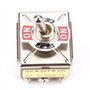 Interrupteur à Bascule 15A/250VAC 10A/380VAC Interrupteur à Bascule on-Off-on 4PDT 3 Positions 12 Broches pour Voiture, Bateau, 
