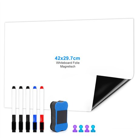 USHOP A3 Tableau Blanc Magnetique