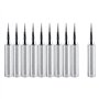 Pointes à Souder, 10Pcs 900M-TI Panne fer à Souder Sharp Soudure de Rechange Pointes pour Fer à Souder Outil de Station Applicab
