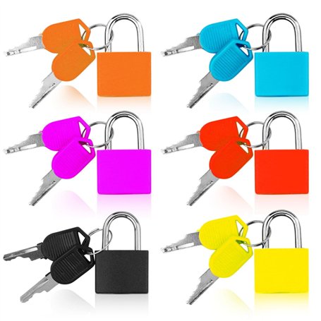 6 pièce Mini Cadenas à Bagage