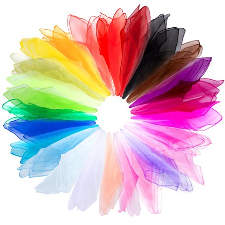 25 pcs Foulard de Jonglage