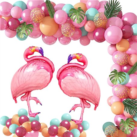 Arche Ballon Anniversaire Tropicaux