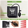 BLOSTM Coussin De Montage Gonflable Air Wedge Pump pour Installation des Portes, Fenêtres Soulève Jusqu'à 100 Kg - Paquet de 2