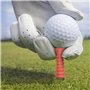 MiOYOOW 10 Pièces Tees Élastiques Golf, Tee Pratique Golf à Faible Résistance Tee de Golf d'entraînement Léger et Réutilisable p