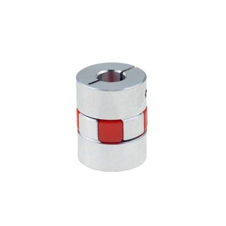 D20-L25 - Taille de perçage : 5 x 10 mm- Coupleur d'arbre flexible CNC - Moteurs pas à pas 3D - Traitement d'oxydation de surfac