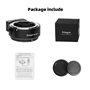 Fringer NF-FX II (FR-FTX2) Adaptateur d'objectif Nikon D, G, Elenses et autres appareils photo numériques pour Nikon F vers Fujf