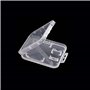 Doutop Lot de 20 Cases Boîte de Rangement pour Carte Mémoire SD MMC Micro SD TF Cartes Plastique Transparent Etui de Rangement S